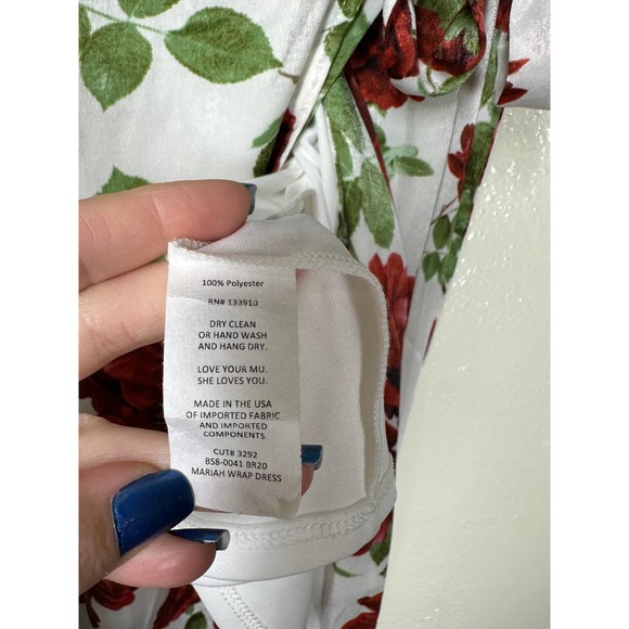 SMYM Mariah Wrap Dress Budding Rose S - Picture 7 of 7